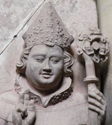 Germany Magdeburg Cathedral Archbishop von Hessen 1361